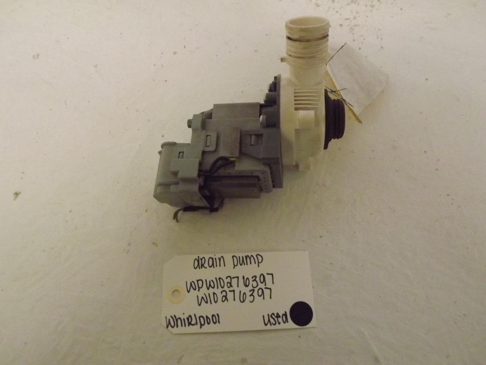 Whirlpool Washer WPW10276397 W10276397 Drain Pump Used Whirlpool Washer WPW10276397 W10276397 Drain Pump Used
